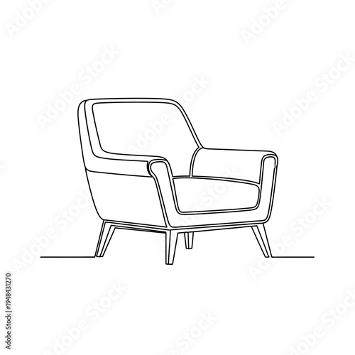 Modern Armchair Furniture Design.