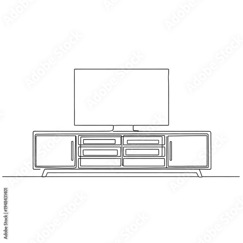 Modern Entertainment Center Furniture Design.
