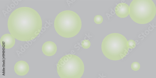 This is bubble green background and vector picture