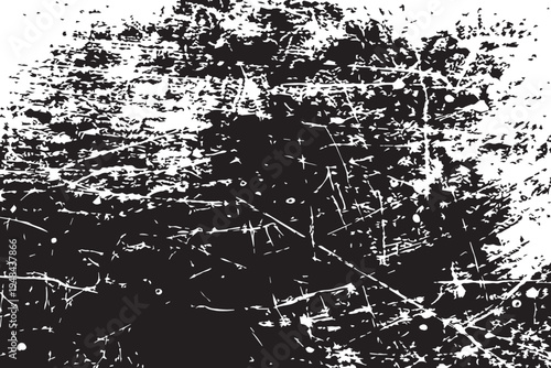 Scratched Distressed Grunge Texture Background