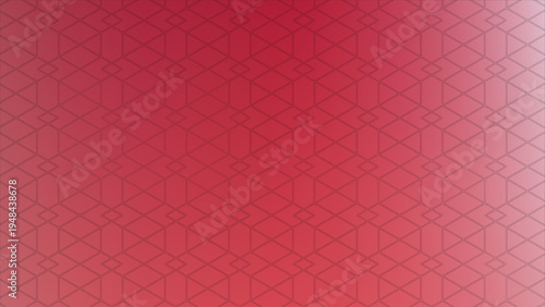 Geometric Red Pattern Seamless Texture Design Background