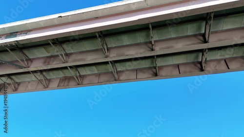 Wallpaper Mural Aerial View of the Lakeside Sunset Marina Resort on Dale Hollow Lake With Highway 111 Bridge, Boats and Forested Shoreline, Calm Water on a Sunny Day, Monroe, Tennessee, USA. Torontodigital.ca