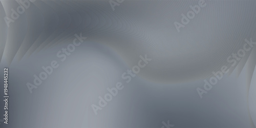 Monochrome waves with transparent vertical layering and soft opacity shifts. Abstract distorted glass effect, minimal and textured in grayscale palette. Vector illustration for futuristic design