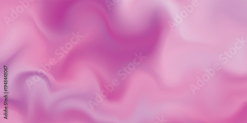 Pink strawberry yogurt or ice cream surface texture with wave pattern. Milk creamy sweet fruit and berry product. Soft and frozen sorbet or dairy pudding smooth top. Realistic vector background.