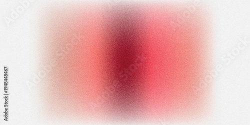 Red orange pink coral peach white abstract background. Noise grain mesh spray. Color gradient. Spot blot oval circle. Fluid water explosion splash. Design.