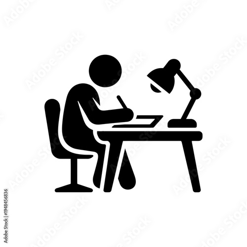 Freelance Writer Content Creator Icon