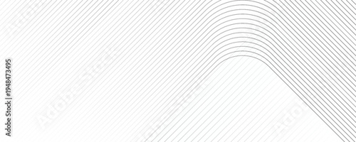 Abstract blue glowing geometric lines on dark blue background. Modern shiny blue circle lines pattern. Futuristic technology concept. Suit for cover  poster  banner  brochure  header  website