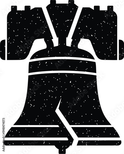 Celebrating constitution day with liberty bell symbol