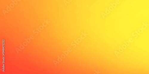 vibrant orange and yellow gradient background with soft glowing light effect for summer or autumn templates