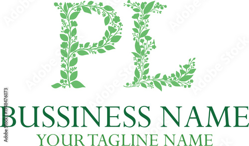 PL P pl initial logo | initial based abstract modern minimal creative logo, vector template image. luxury logotype logo, real estate homie logo. typography logo. initials logo