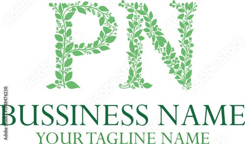 PN P pn initial logo | initial based abstract modern minimal creative logo, vector template image. luxury logotype logo, real estate homie logo. typography logo. initials logo