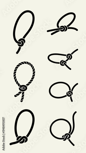 Collection of Nautical Knots and Rope Techniques
