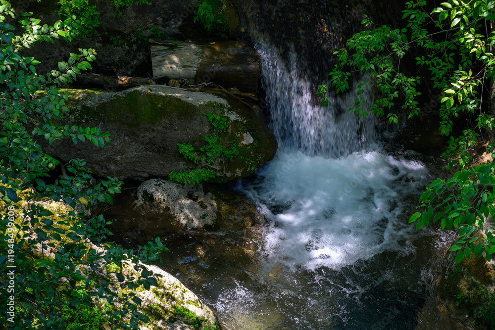 Fototapeta premium Les cascades sur la Cassole, Cotignac, Var, Provence, France