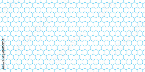 Fishing or soccer net. Repeated hexagon pattern. Black wired mesh texture isolated on white background. Metallic or fabric fence, cage or lattice structure. Vector graphic Illustration.
