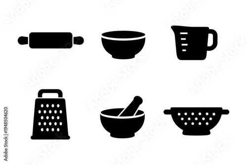 grater, kitchen, tool, cooking, utensil, black, equipment, home, household, icon, vector illustration