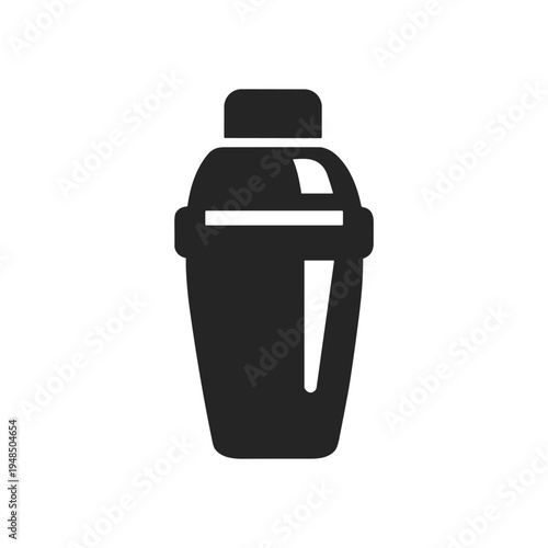 Cocktail shaker for drinks preparation, bartender tool for cocktails