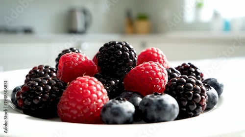 Fresh Berry Medley - A Delicious and Nutritious Treat.