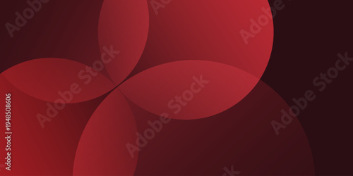 Abstract red wavy background design. Vector template bannner tecnology illustration eps10