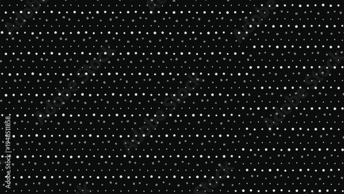 Background pattern with white stars and triangles on black geometric abstract design for modern digital creative projects wallpaper texture holiday festive celebration decoration seamless repeat