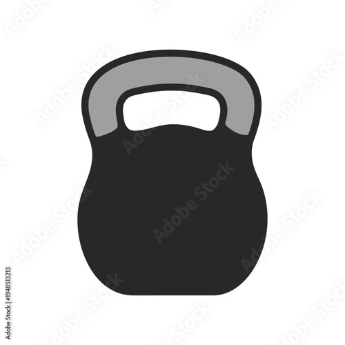 vector dumbbell isolated on white background