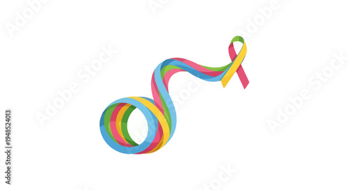 People celebrate Emancipation Day with colorful ribbons