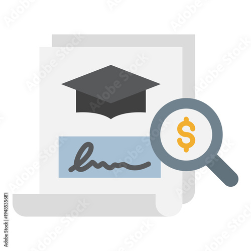 Scholarship Concept: Funding Education with Financial Aid