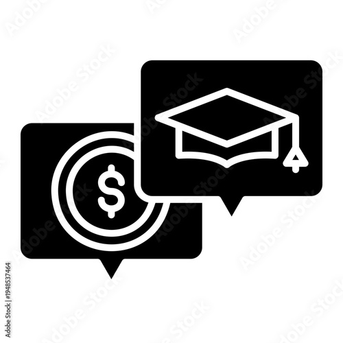Education Expenses: Financial Aid and Scholarship Concept