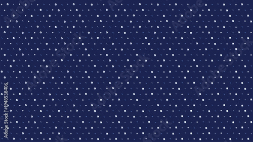 Background pattern with white floral elements and small hearts on dark blue textile surface for wedding invitations romantic design projects digital scrapbooking creative layouts decorative