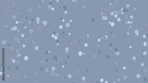 Abstract blue background with floating white circles bokeh effect soft minimal pattern for modern digital design presentation website banner technology interface creative concept wallpaper template