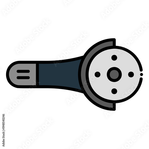 Angle Grinder Tool for Cutting Metal Work