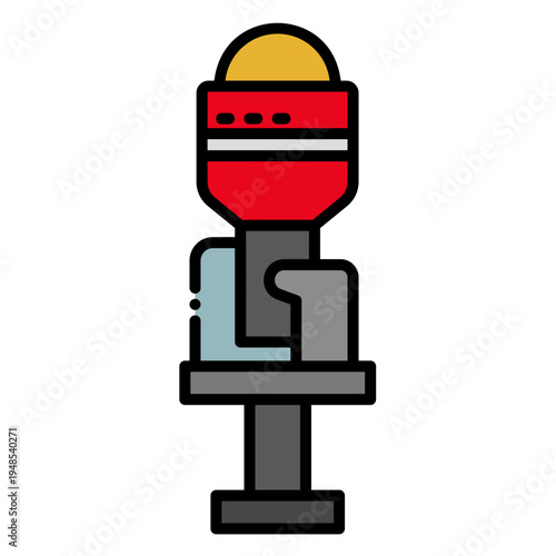 Electric Wood Router Power Tool Icon