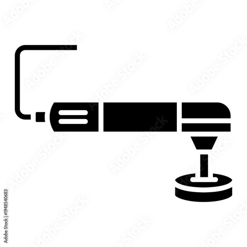 Car Polisher Tool Icon: Auto Detailing and Vehicle Care