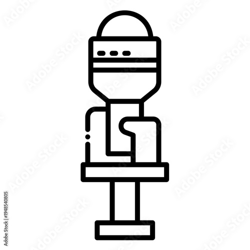 Electric Wood Router Power Tool Icon