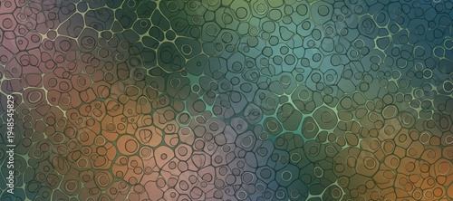 Abstract organic cell network pattern texture background digital art organic cellular structure