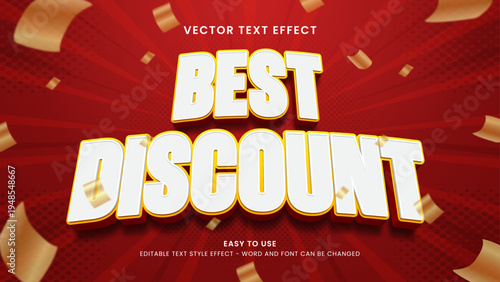 best discount editable text effect 3d