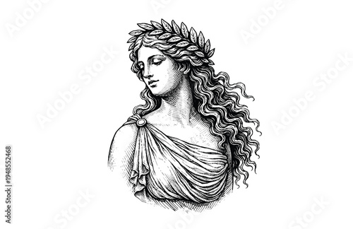 Full Tequila Bottle from Mexico with Label Engraving Style Vector