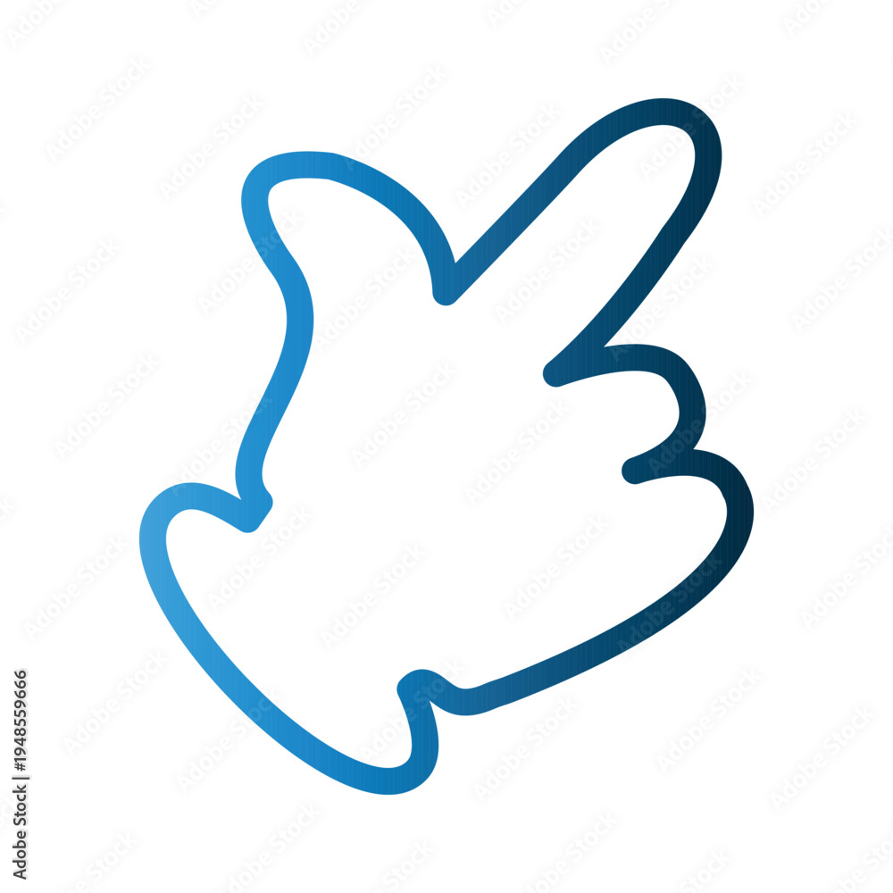 Fototapeta premium Touchscreen icon design template