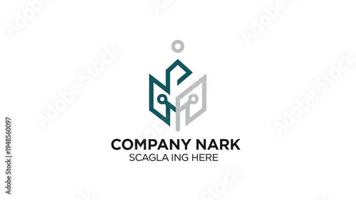 Company Nark Logo Template Design Element.