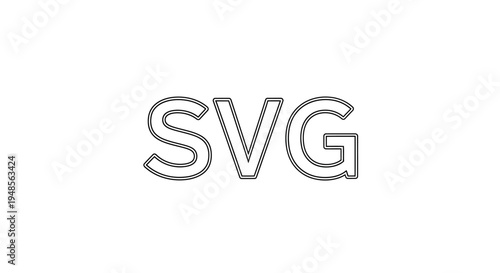 SVG file format graphic symbol.