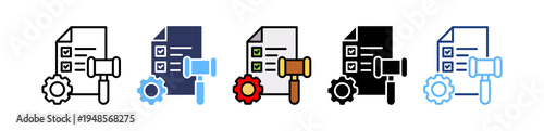 Compliance Control multiple icon