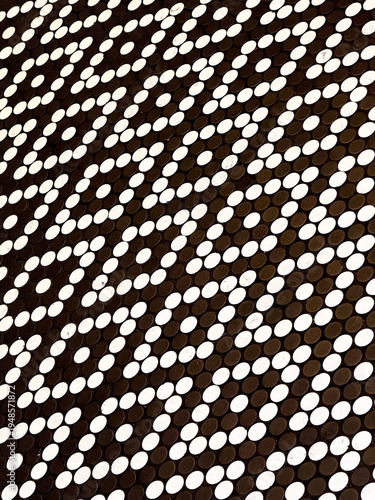 abstract geometric tile pattern