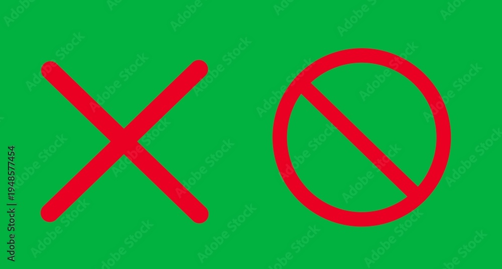 Obraz premium no entry sign, do not enter sign on green background , green screen effect background 