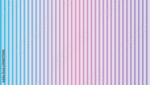 Vertical stripes display a soft pastel gradient from serene light blue, transitioning to soft pink and lavender