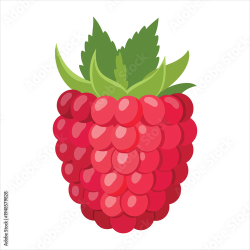 Art illustration of refreshing blueberry fruit