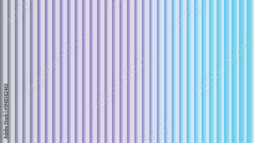 Smooth vertical panels illustrate a cool color gradient moving from subtle gray to soft lavender and bright cyan blue