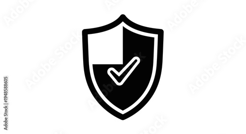 Shield with Check Mark Icon: Security, Protection, Safety, Approved, Verified, Guarantee
