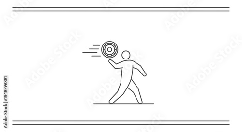 Person throwing a frisbee, outdoor activity, summer fun, motion blur