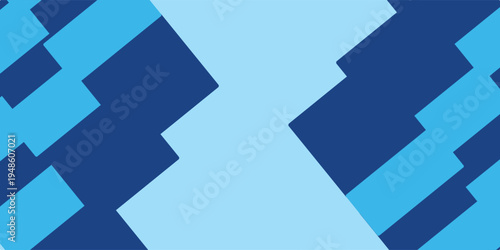 Abstract geometric background design for presentation template design. Abstract overlapping square shapes on a light blue background. Premium award design template. Vector illustration.