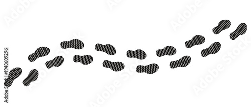 Shoe Footprint Icon , Walking Footstep Track Symbol Vector,Footprint Shoe Icon , Walking Track Symbol Vector..eps