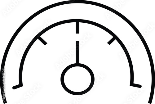 Art & Illustration, Performance speed meter gauge icon dashboard